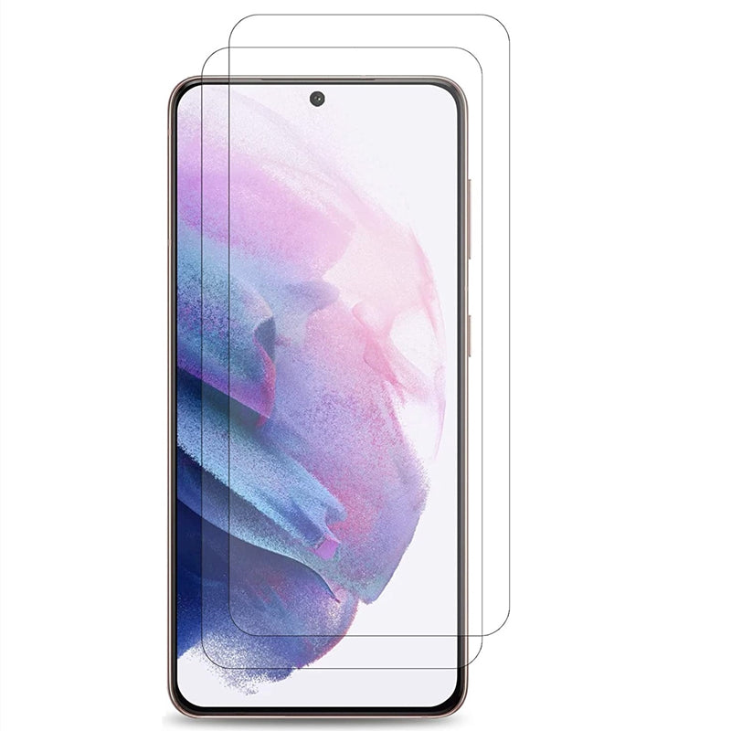 (Paquet de 2) Protecteur d'écran en verre trempé pour Samsung Galaxy S21 (Paquet de 2) Protecteur d'écran en verre trempé pour Samsung Galaxy S21